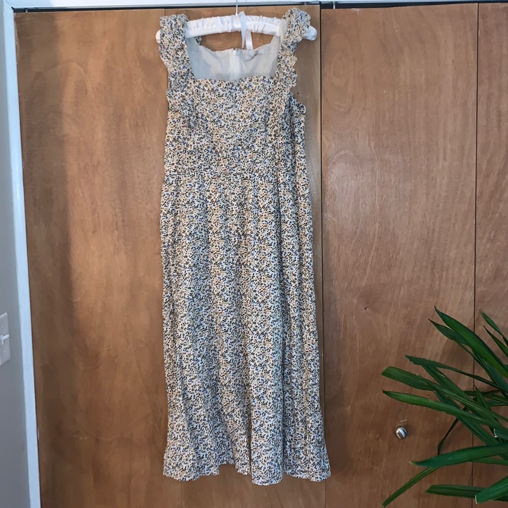NWT floral madewell midi dress
